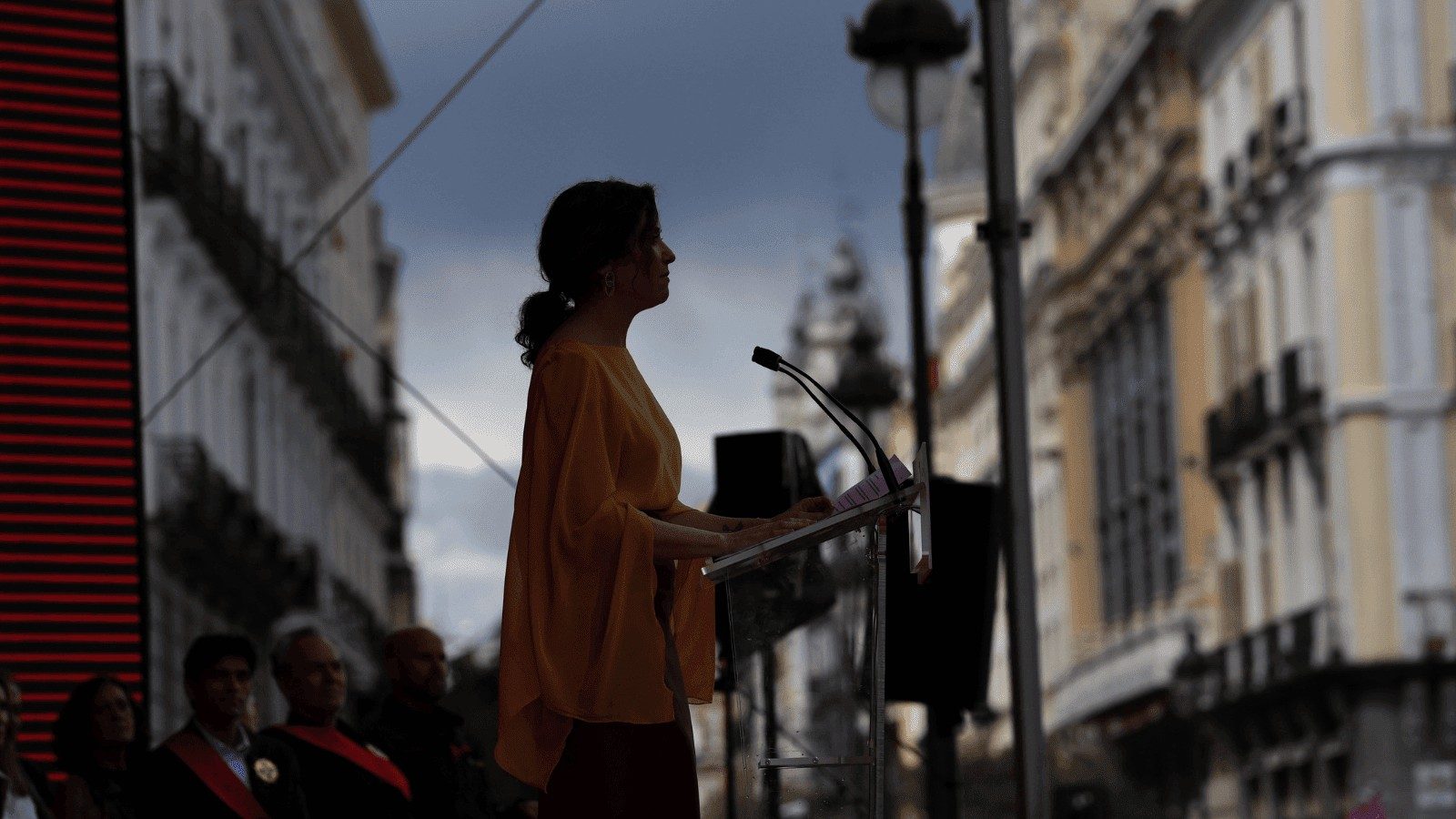 Díaz Ayuso: “El pueblo de Madrid está dolido y echa de menos a sus Fuerzas Armadas” Díaz Ayuso: “El pueblo de Madrid está dolido y echa de menos a sus Fuerzas Armadas”
