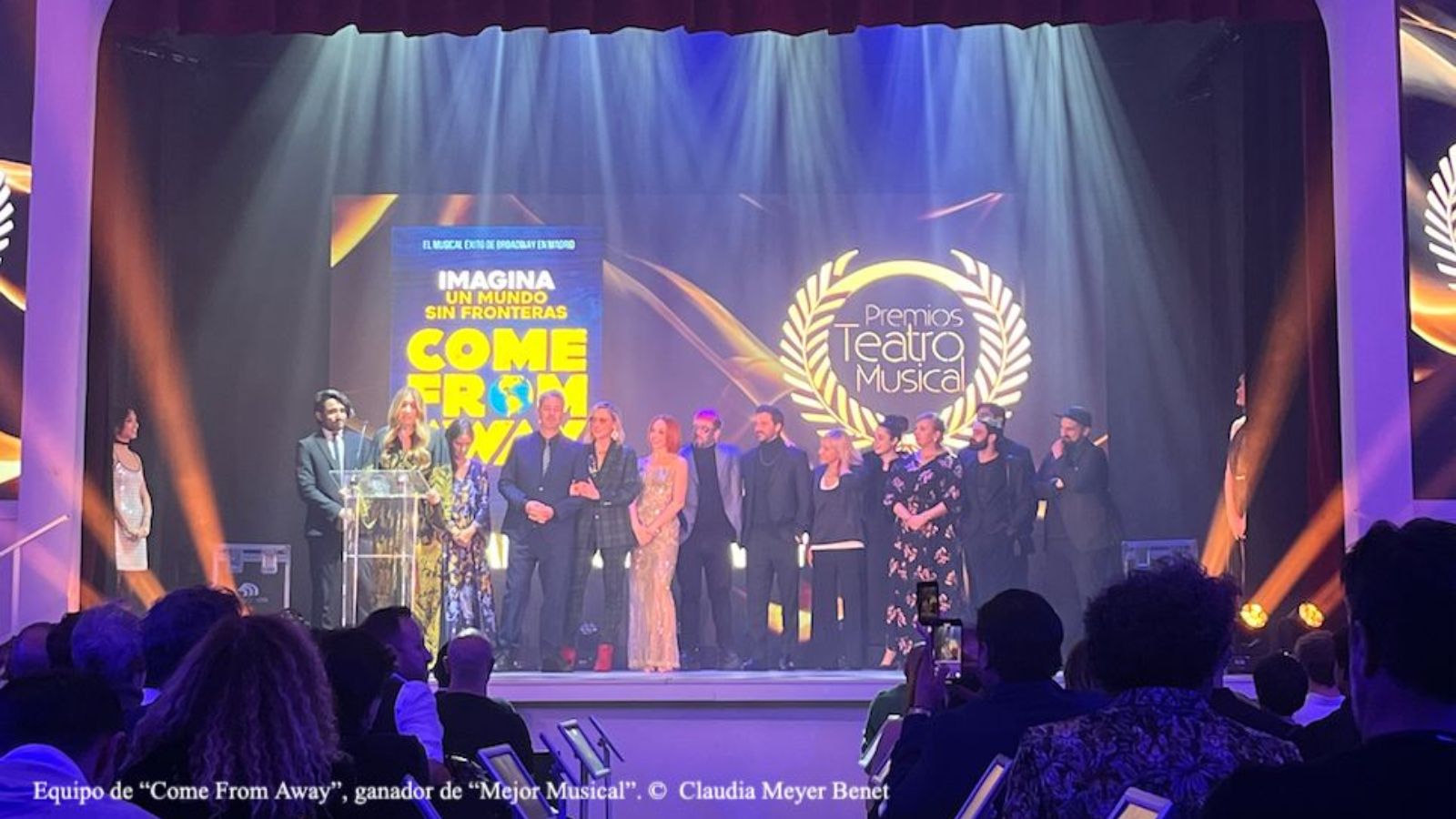 “Come From Away” arrasa en la 17.º edición de los Premios del Teatro Musical