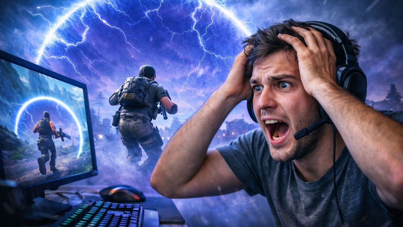 La psicología de la tormenta: Por qué el círculo de Fortnite crea auténtico pánico
