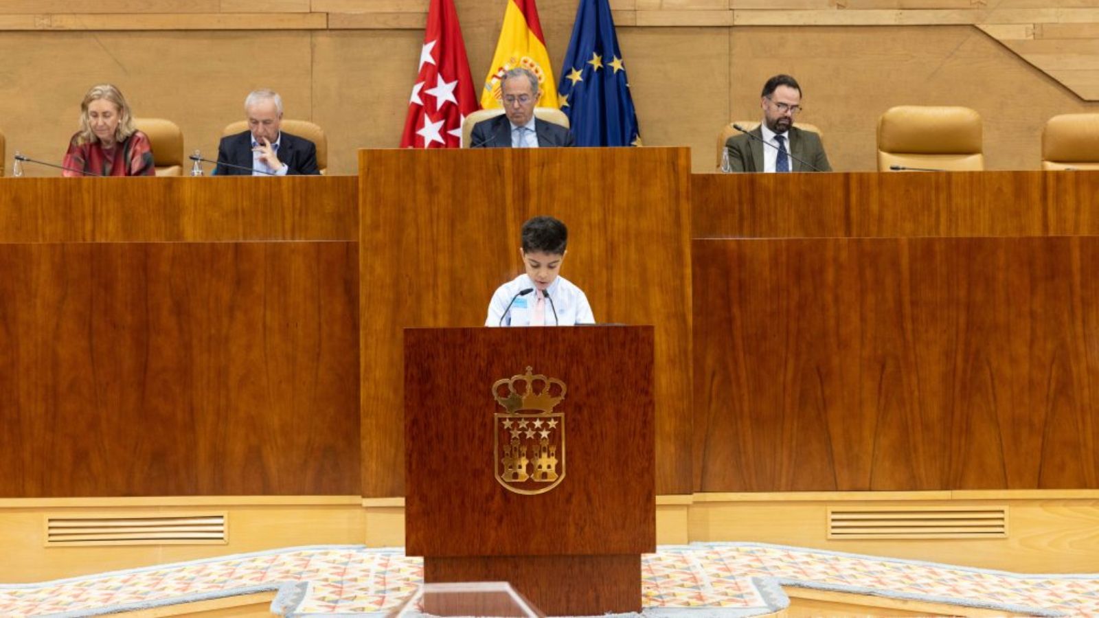 128 escolares ejercerán de diputados por un día en la Asamblea de Madrid