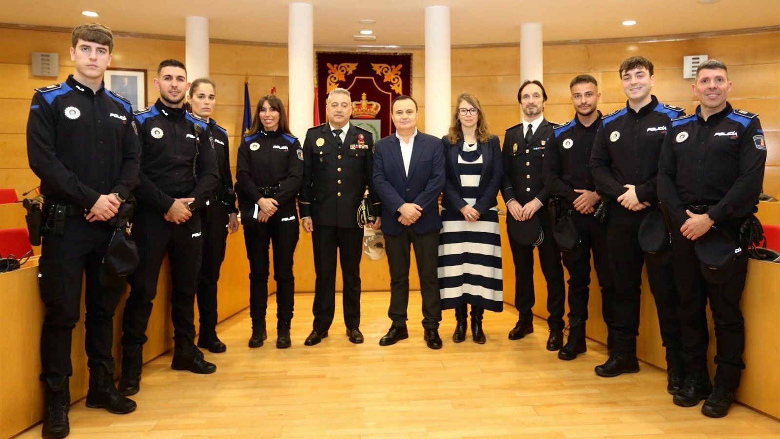 Coslada incorpora a siete nuevos agentes a su Policía Local