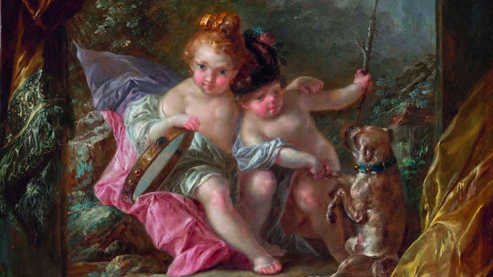 El Museo del Prado exhibe la obra 'María y Luisa, las hijas del pintor', de Luis Paret