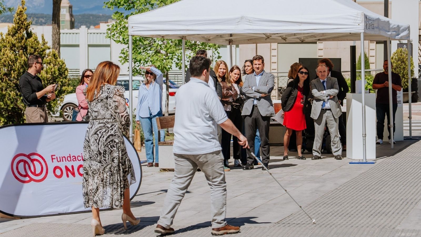 Las Rozas prueba una tecnología que alerta de coches que no frenan