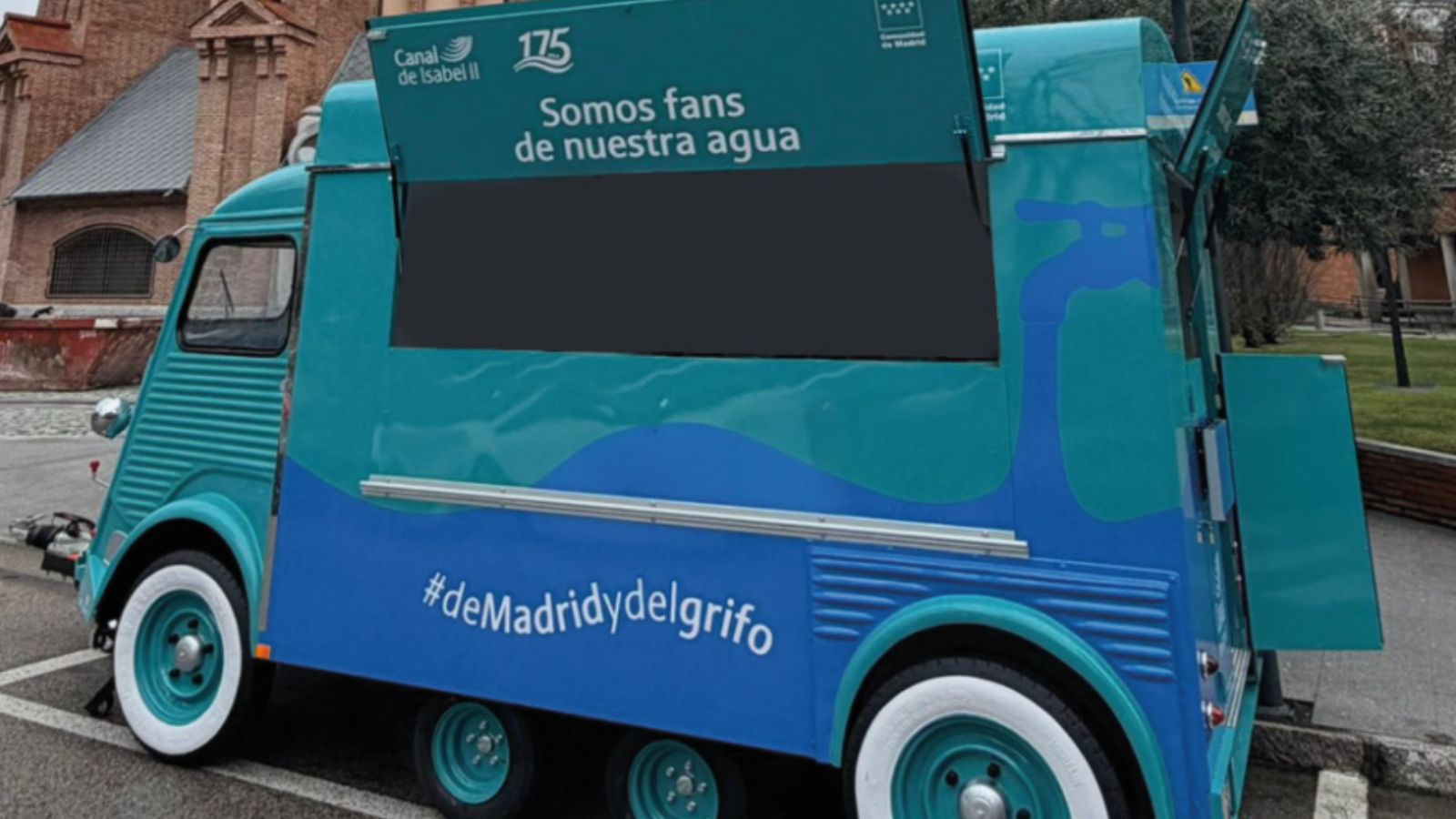 162 puntos de agua para la visita del Papa León a Madrid