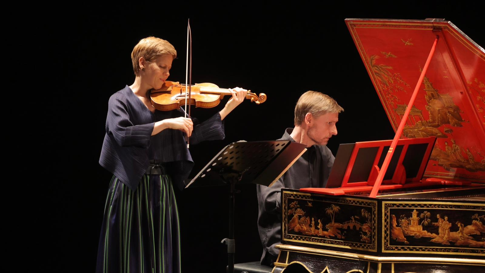 Bellísimo cierre del Círculo de cámara con Bach por Faust y Bezuidenhout
