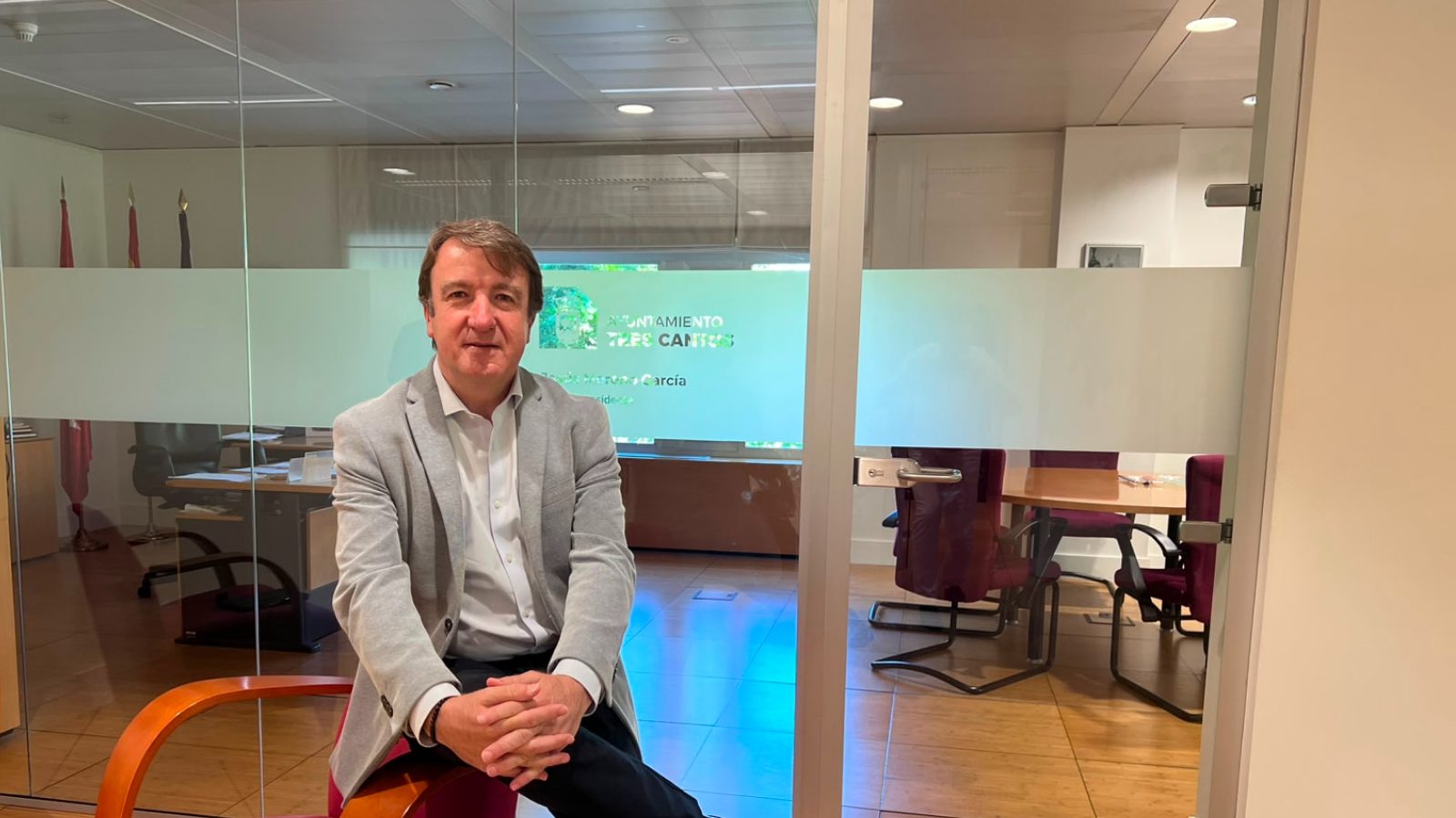 Jesús Moreno: “Tres Cantos vive el momento de mayor desarrollo urbano y social de su historia” Jesús Moreno: “Tres Cantos vive el momento de mayor desarrollo urbano y social de su historia”