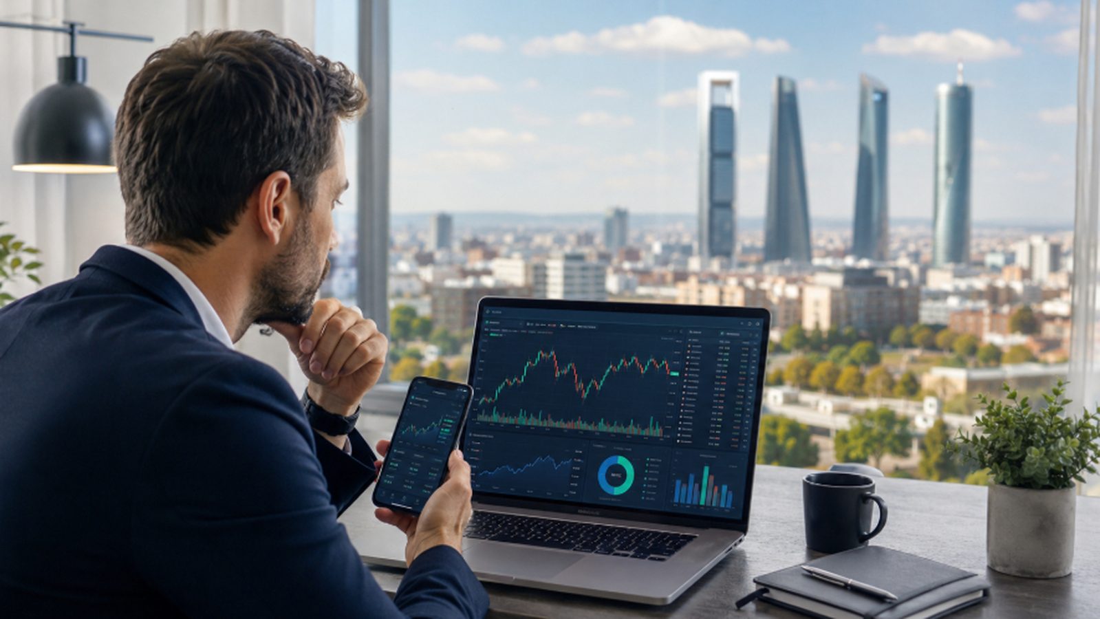 El nuevo inversor digital en Madrid: datos, plataformas y decisiones