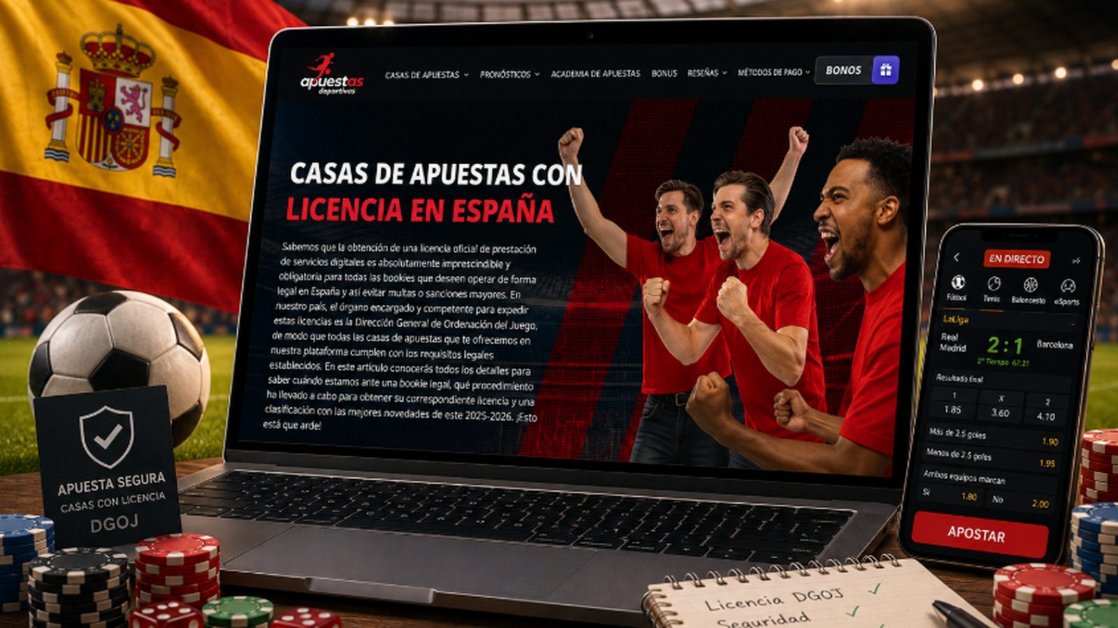 Casas de apuestas con licencia en España: cómo elegir y qué tener en cuenta Casas de apuestas con licencia en España: cómo elegir y qué tener en cuenta