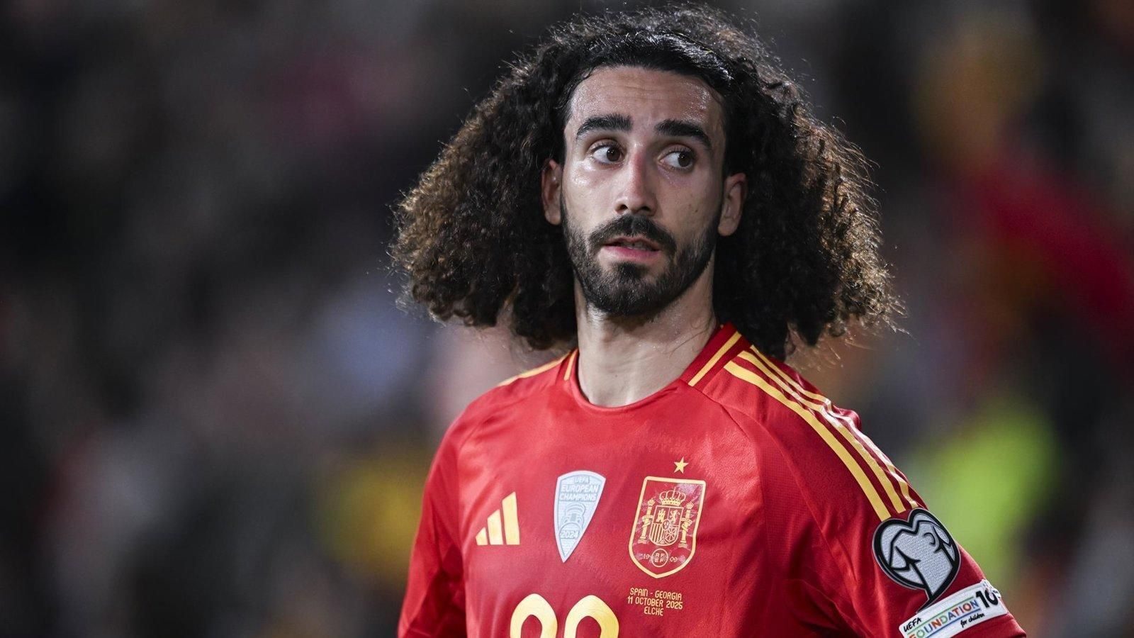 Marc Cucurella: "El Real Madrid es muy difícil de rechazar" Marc Cucurella: "El Real Madrid es muy difícil de rechazar"