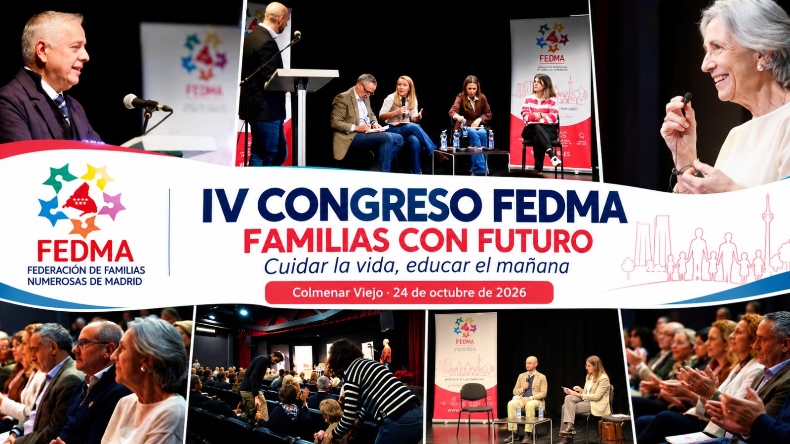 Colmenar Viejo acoge el IV Congreso de familias numerosas Colmenar Viejo acoge el IV Congreso de familias numerosas