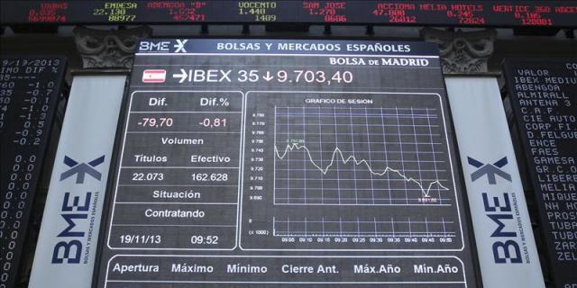 La bolsa española abre al alza y el IBEX recupera los 9.500