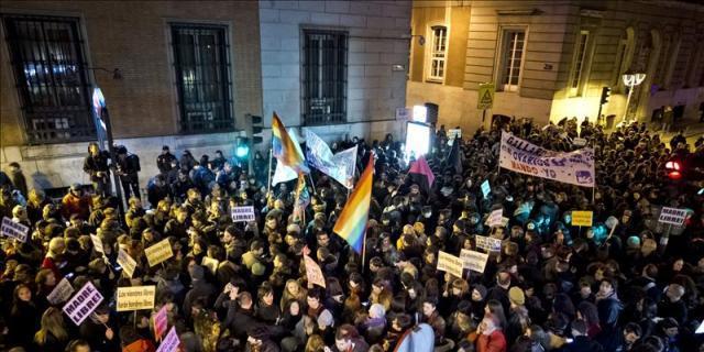 Tres detenidos durante la manifestación contra la reforma de la Ley Aborto