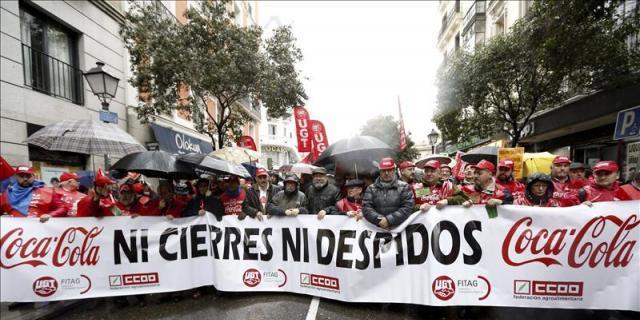 Coca-Cola mantiene el cierre de Fuenlabrada