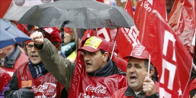 CCOO rechaza la última oferta de la embotelladora de Coca-Cola
