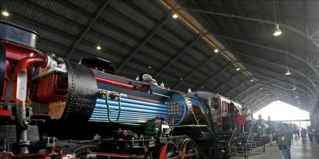 Jornada de puertas abiertas y actividades en el Museo del Ferrocarril