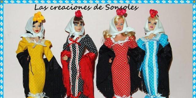 La Barbie recupera la tradición de los trajes de chulapa