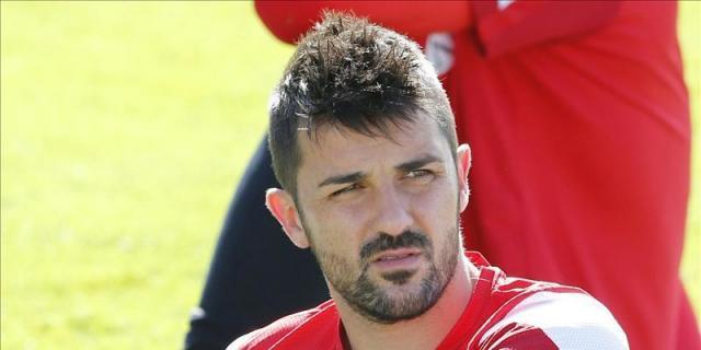 David Villa da las gracias a todos porque ha sido "un año increíble"