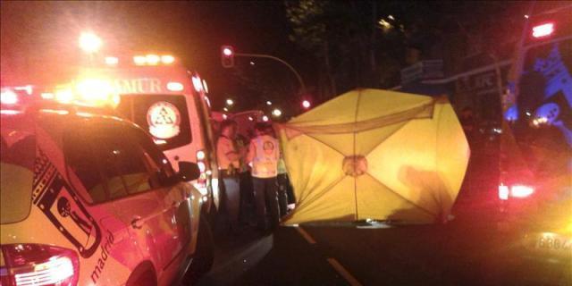 Una mujer de 56 años muere atropellada por un vehículo en la calle de Alcalá