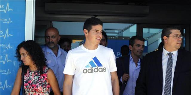 Gareth Bale da la bienvenida a James Rodríguez