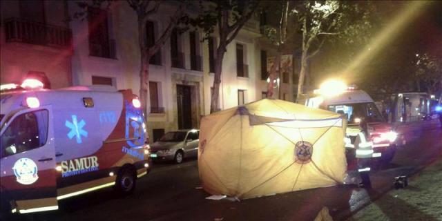 Fallece una chica de 22 años atropellada en la calle Alfonso XII