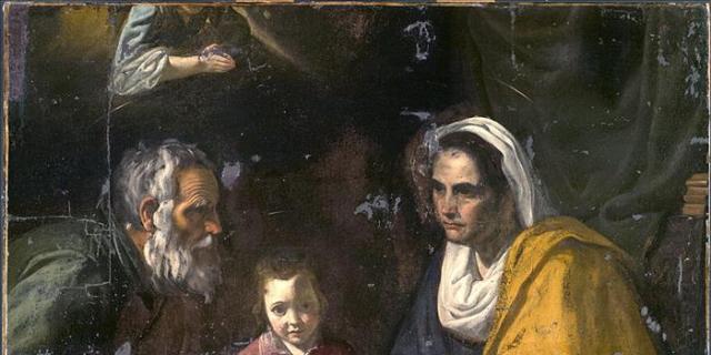 "La educación de la Virgen" de Velázquez debuta en todo su esplendor