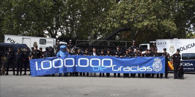 La Policía Nacional supera al FBI: más de un millón de seguidores en Twitter