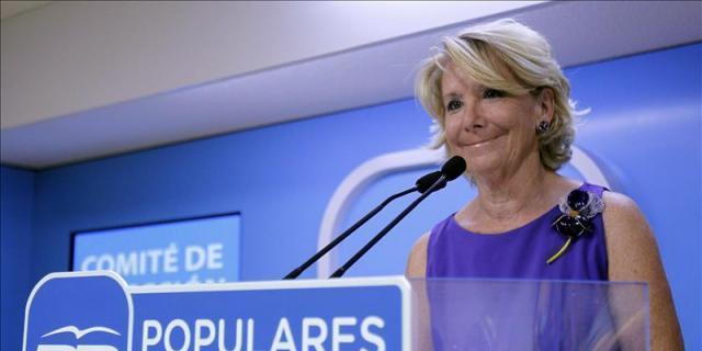 Aguirre: "La gente me pide mucho en la calle que me presente a la Alcaldía de Madrid"