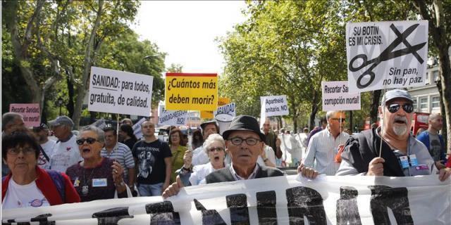 Las 'nuevas' peticiones de la marea blanca madrileña Las 'nuevas' peticiones de la marea blanca madrileña