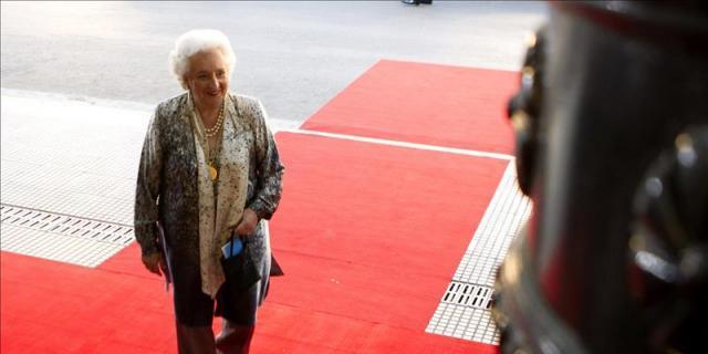 Pilar de Borbón dice que "España es un país generosísimo"