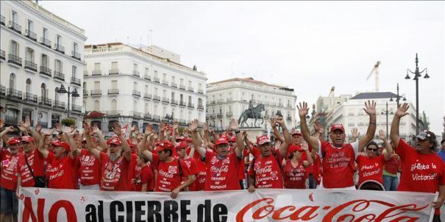 La Audiencia Nacional da a Coca-Cola cinco días para ver si reincorpora a los trabajadores