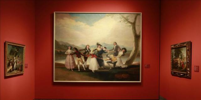 Cartones para tapices de Goya,obras maestras con una nueva mirada en El Prado