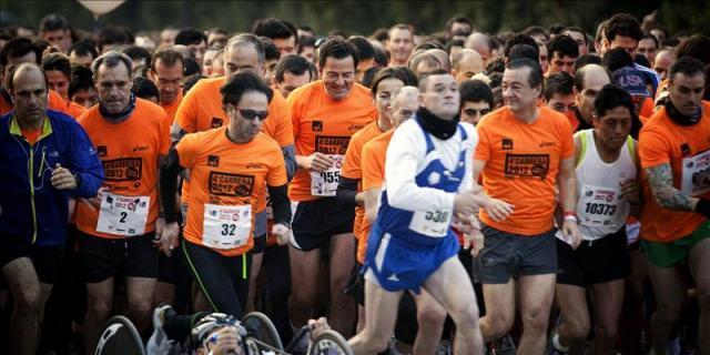 La carrera Ponle Freno reivindica en Madrid reducir los accidentes de tráfico