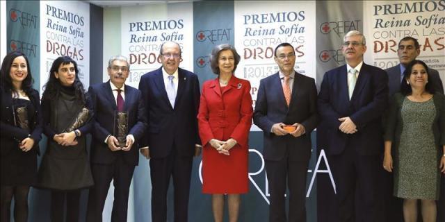 La Reina Sofía preside su último acto institucional con Cruz Roja