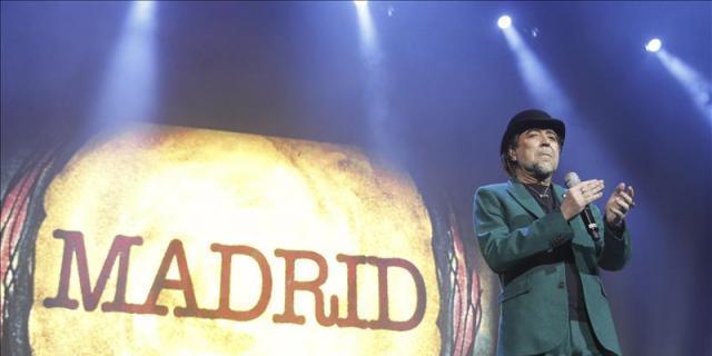 Sabina cierra la gira '500 noches para una crisis' en Madrid