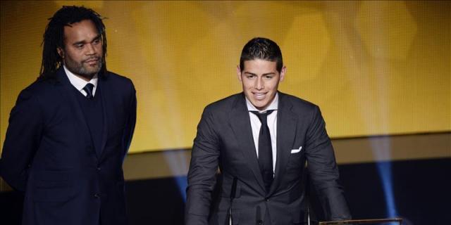 James Rodríguez, galardonado con el Premio Puskas al mejor gol del año