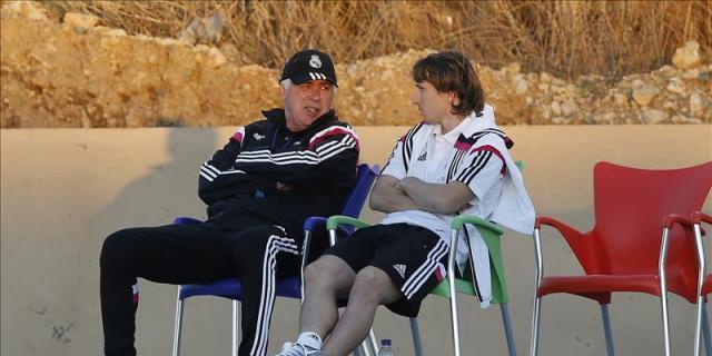 Modric continúa con su puesta a punto