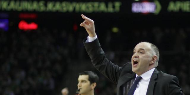 Pablo Laso desconfía de los elogios que les hace el FIAT Joventut