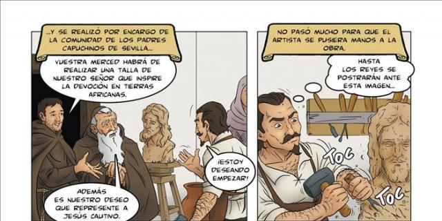 El Cristo de Medinaceli se estrena en el mundo del cómic