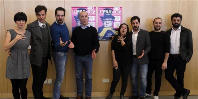 La 'ópera de cuatro notas' resuena en los Teatros del Canal
