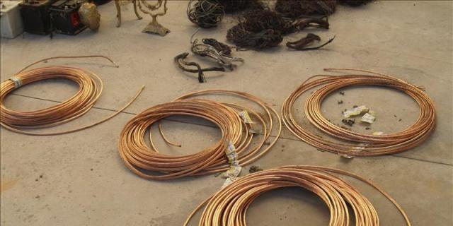 Acumularon en El Gallinero dos toneladas de cobre robados con extrema violencia