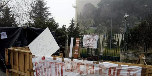 Coca-Cola Iberian denuncia el campamento levantado por activistas en Fuenlabrada