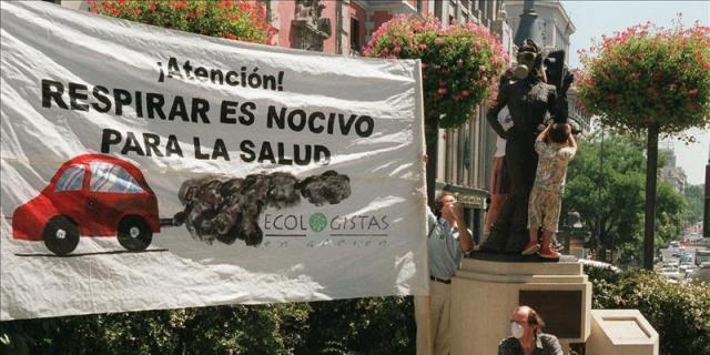 Ecologistas en Acción alerta de que 28 estaciones rebasaron el nivel de ozono