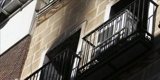 Un hombre fallece en Madrid a causa de un incendio