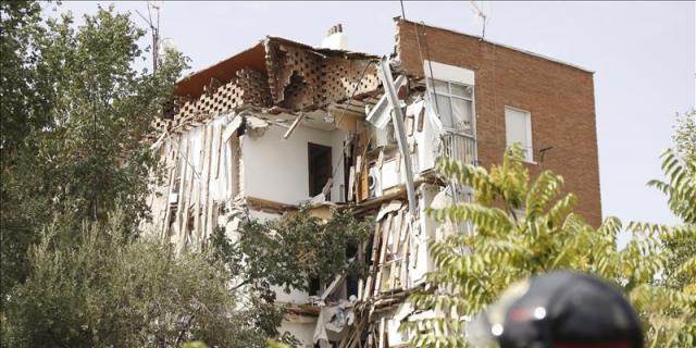 Realojadas dos familias afectadas por el derrumbe del edificio de Carabanchel