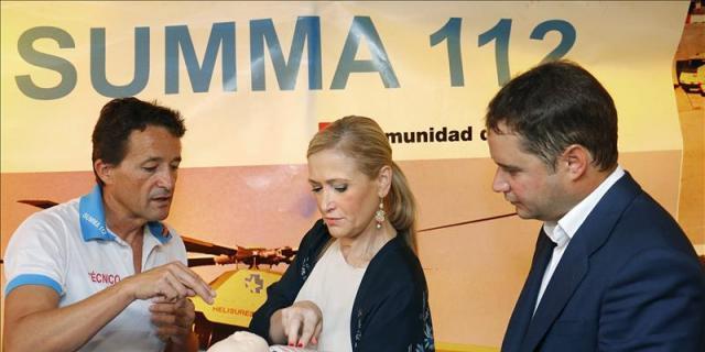 La Comunidad prorroga hasta enero los cursos de primeros auxilios del SUMMA