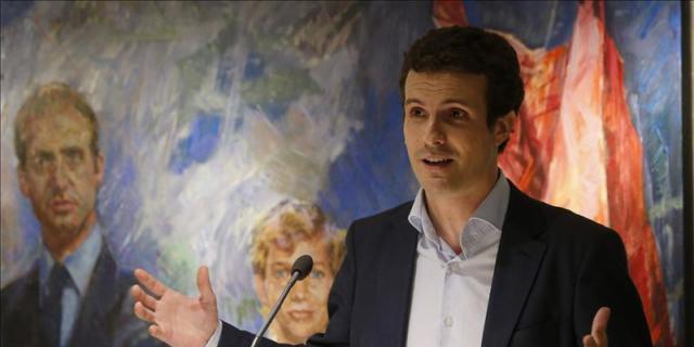 Pablo Casado confía en que el 27S los catalanes despierten del mal sueño secesionista