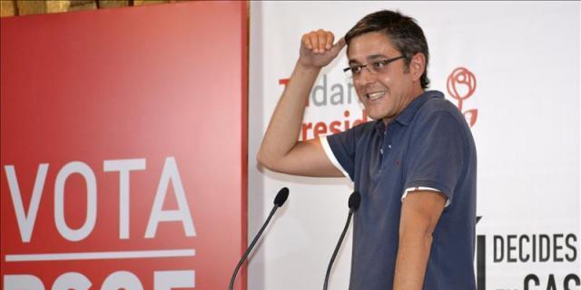 Sánchez garantiza a Madina un hueco en la lista de Madrid si no va por Álava