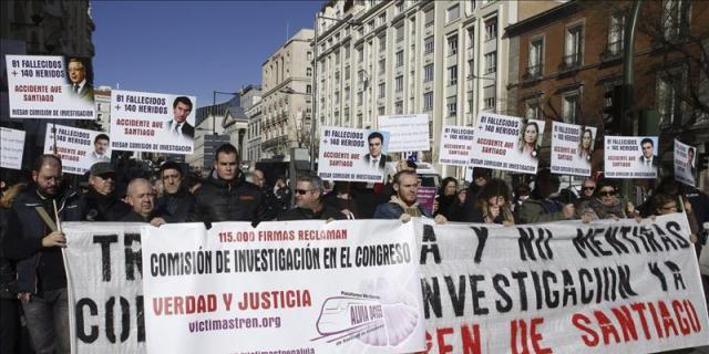 Víctimas del Alvia piden a través del BNG y AGE una comisión de investigación