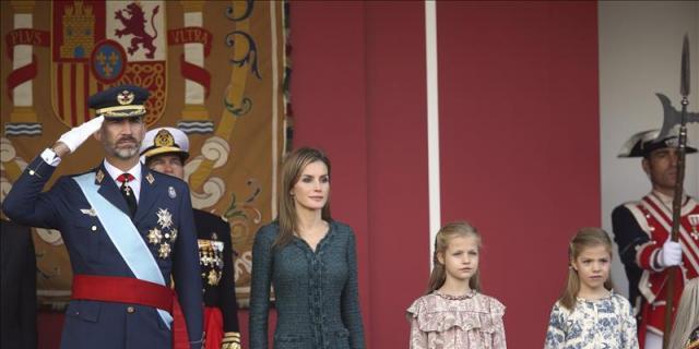 Los Reyes presidirán el Día de la Fiesta Nacional en la plaza de Neptuno