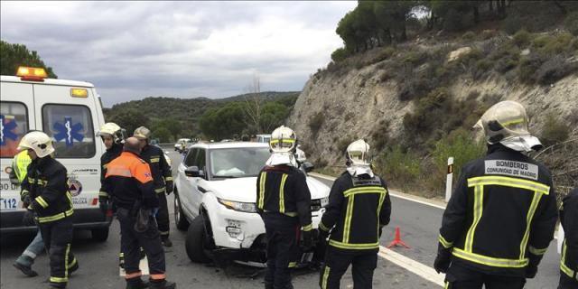 Un motorista de 25 años muere en un accidente en la M-505